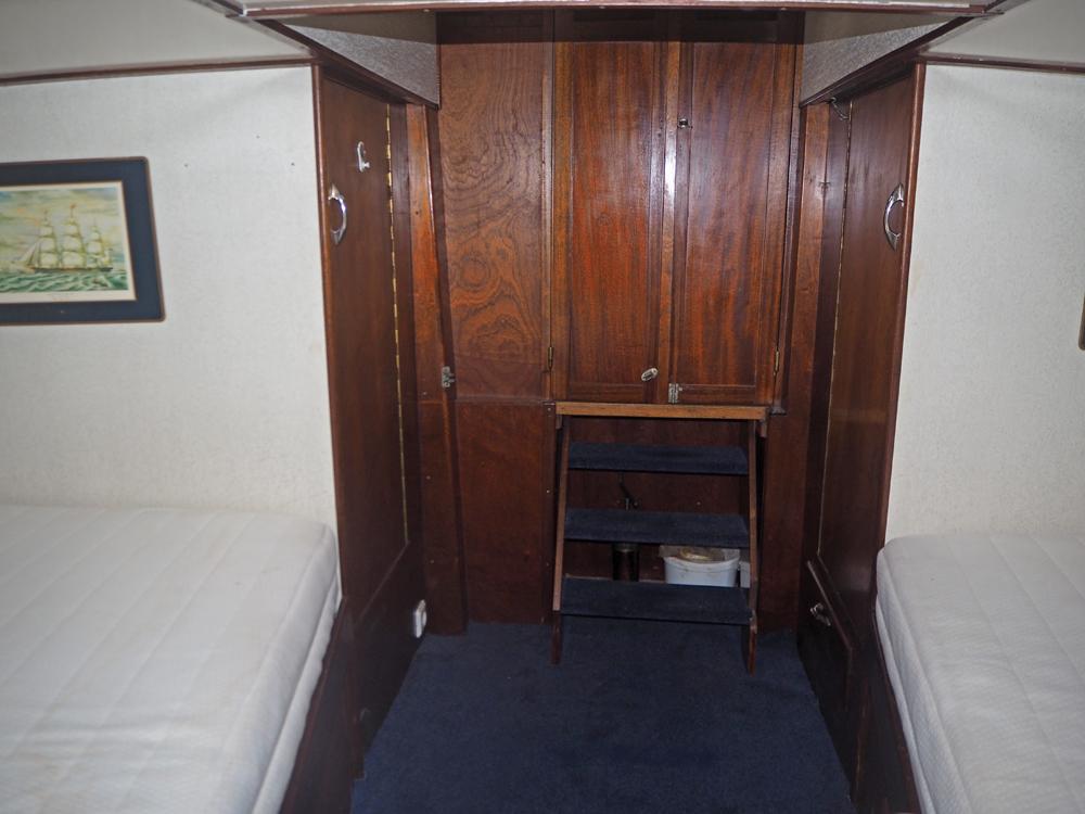 Achterkajuit, Accommodatie